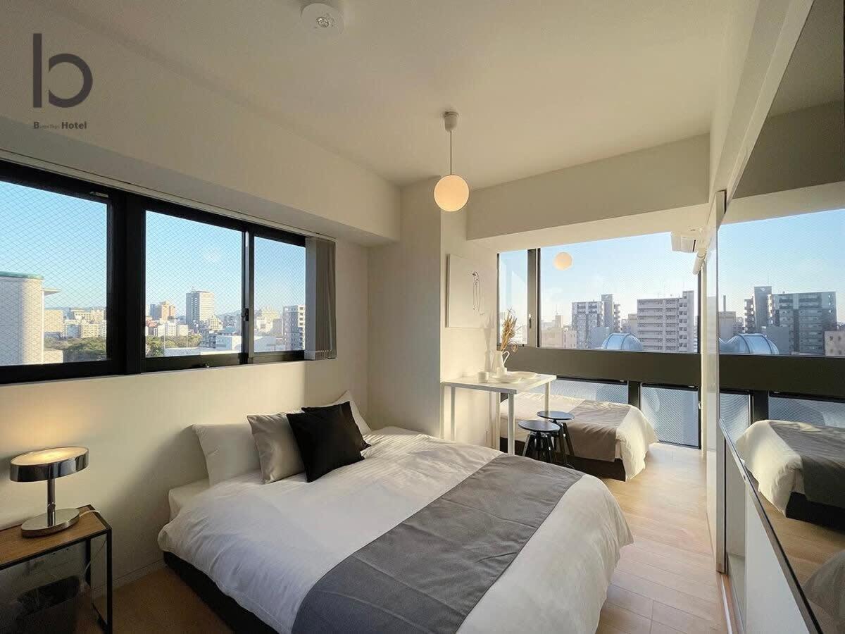 Bhotel Nekoyard - Comfortable Studio, Easy Walk To Peace Park Hiroshima Eksteriør bilde